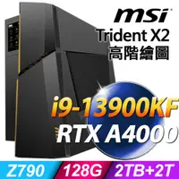 在飛比找PChome24h購物優惠-MSI Trident X2 13NUF-051TW (i9