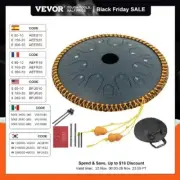 14 Inch 14-Tone Steel Tongue Drum In C Minor 36cm Hand Pan Drum Tank