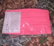 Two Cloth Face Masks from The Shop “Ella Elle” Neon Pink And Yellow