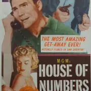House of Numbers - 1957 original insert movie poster cinema