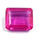 8.85 Ct Pink Ruby Natural Burma Emerald Cut IGL Certified Loose Gemstone 5JSO