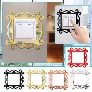 Switch Sticker Home Decor Wall Sticker Mirror For Shop Home Wall Decoration