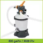 800 gal GPH Bestway Flowclear Sand Filter Pump For Above Ground Swimming Pools