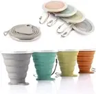 Collapsible Silicone Cup, Silicone Collapsible Travel Cup,Fda & BPA Free Portabl