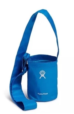 Hydro Flask Kids Packable Bottle Sling Holder w/ Adjustable Strap Blue