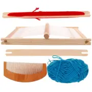 Weaving Machine Loom Knitting Supplies Hand Knitting Loom Wooden Potholder Loom
