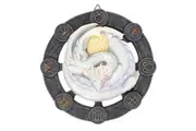 Anne Stokes Ostara Resin Dragon Plaque (White/Grey) (One Size)