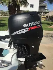 Suzuki 140hp 2003-2009 FourStroke Outboard Engine Decal Kit MARINE VINYL