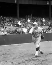 Harry Rice of the St Louis Browns throwing a ball Baseball Old Photo