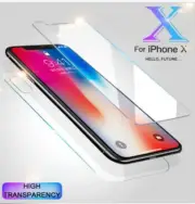 2x Fr Apple iPhone 13 12 11 Pro XS Max XR 8 Plus Tempered Glass Screen Protector