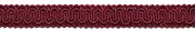 Scroll Gimp Braid Trim, Style# 0058SG, Color# E10 - Dark Wine Red [144 Yards]