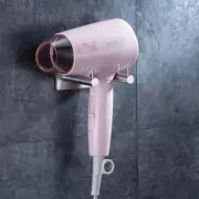 Self Adhesive Hair Dryer Organizer Easy Installation Bracket