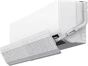 Air Conditioner Anti-Straight Blowing Wind Deflector, Retractable Adjustable Wind Deflector Wall-Mounted Air Conditioner General Air Conditioner Air Outlet Windshield,Half Filter