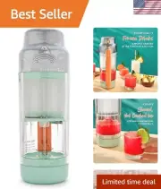 Maui Portable Frozen Drink Machine - 18 Oz Blender for Beach & Pool Parties