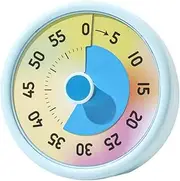 SHUTKMVCW Visual Timer for Kids, 60-Minute Countdown Timer, Blue