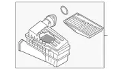 Genuine Audi Air Cleaner Assembly 3C0-129-607-BP (for: Audi)