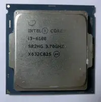 在飛比找Yahoo!奇摩拍賣優惠-intel i3 6100 cpu含風扇