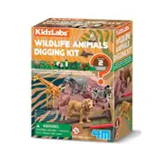 4M Kidzlabs Wildlife Animal Digging Kit STEM Educational Science Toy Kids 5y+