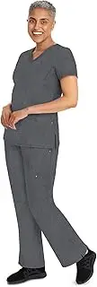 [healing hands] Scrub Set For Women with 7 Pockets, V-Neck Scrub Top 2245 and Knit Waistband Scrub Pant 9133
