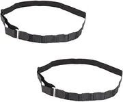 [Ipetboom] 2Pcs Adjustable Elastic Shirt Stay Belts for Men Women Crease Shirt Holders Comfortable Design for Slimming Appearance Say Goodbye