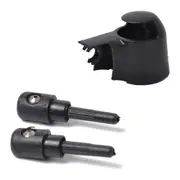 Car Windshield Rear Wiper Arm Washer Cover Nozzle for for MK5 Golf 6Q6955435D black