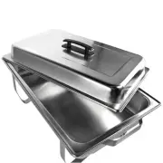 Stainless Catering FOLDING Chafing set Chafer Serving Warmer $aving after rebate