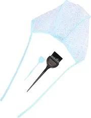 MERRYHAPY Hair Colour Cap Brush Set Home Salon Styling Kit Hair Highlighting Tools