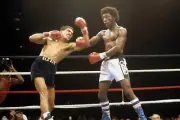 Alexis Arguello Throws A Punch Against Cornelius Boza Edwards 2 Old Boxing Photo