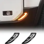 Dynamic Daytime Driving Lamp LED Turn Signal Light Modification Accessories for 2024 2025 Toyota Land Cruiser 250 1958 Prado Lc250 Fog Lamp Decoration White Light & Yellow Light & Blue Light