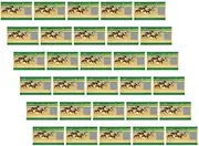SHINEOFI Horse Racing Scratch Off Cards 60pcs Funny Horse Derby Party Game Cards Festive Raffle Tickets Activity Supplies for Kids Adults