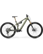 Merida eOne-Sixty SL 10K Electric Enduro Bike Silk Anaconda Green/Brown