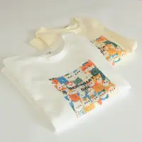 在飛比找蝦皮商城精選優惠-【Wow Classic.】夏季日系小清新甜美白色短袖T恤卡