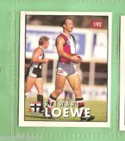 1996 AFL SELECT STICKER #192 STEWART LOEWE, ST KILDA SAINTS