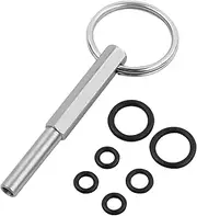 [Anseom] Oval Head Key, Coffee Machines, Oval Head Bit with Key Ring, Fully Automatic Coffee Machine, Oval Head Key for Jura/Krups/AEG Fully Automatic Coffee Machines