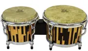 A Tempo 7 & 8-1/2" Jaspe Dos Tonos Series Bongos