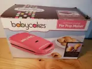 ~~NEW~~Babycakes Pie Pop Maker Non Stick w/ Accessories - Pink