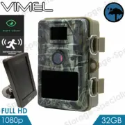 Home Security Camera Solar 32GB Trail Game Hunting Wireless System