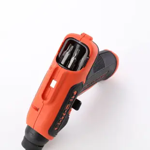 [特價]BLACK+DECKER 3.6V可換頭旋轉起子機8件組(內建儲存槽)