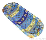LE CLUNY, LISA BLUE FRENCH PROVENCE BREAD / ROLL BASKET w/ LINER, NEW