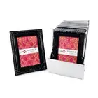 12 x Black Baroque Photo Frames - 20x25CM - 8x10" Ornate Antique Photo Frames
