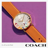 在飛比找PChome24h購物優惠-Coach Perry 大C 經典時尚女錶-37mm 145