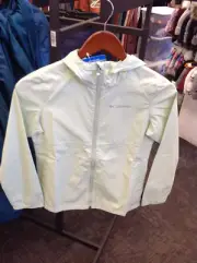 Girl's Switchback II Jacket color Light sage size medium