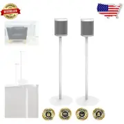 Minimalist Speaker Stands with Cable Management for Sonos One & Play:1 | 2 Pack