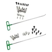 Auto Body Dent Repair Tool Dent Repair Rod, Car Dent Puller for Metal Plates