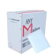 AirnDefense 2000 #0 6.5x10" Poly Bubble Mailers White Padded Shipping Envelopes