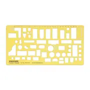 Furniture Templates for House Plan Interior Designs for Tables Sofa Chair Drafting Tools Furniture Stencils