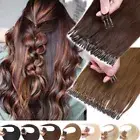 Nano Rings Nano Beads Hair Extensions Human Hair Ring Loop 100% Remy Hair 1G/PCS