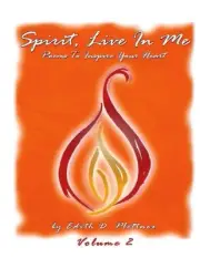 Spirit, Live In Me - Volume 2 by Edith D. Plettner (English) Paperback Book