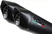 GPR Exhaust KTM Supermoto SMR 990 2008-2012 Homolog Bolt-On Furore Nero