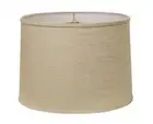 18 Light Wheat Throwback Drum Linen Lampshade
